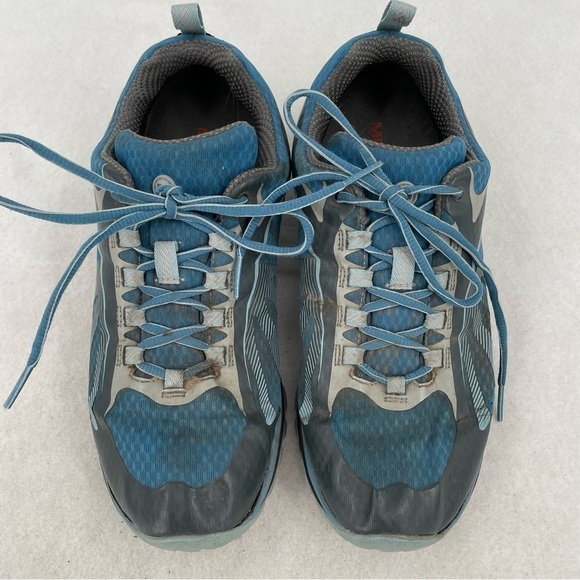MERRELL Women’s Forget me not performance footwear blue/grey athletic shoe sz: 8 - Picture 1 of 11
